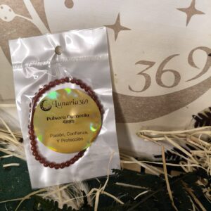 🔮 Pulsera de Bola Cornalina 4 mm