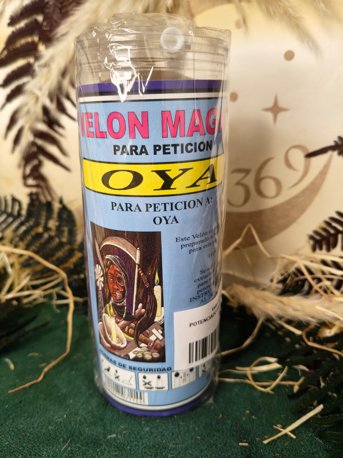 ⚡ Velón Oyá con Aceite de Unción