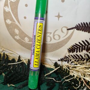 🕯️ Vela de Petición Llama Clientes con Oración