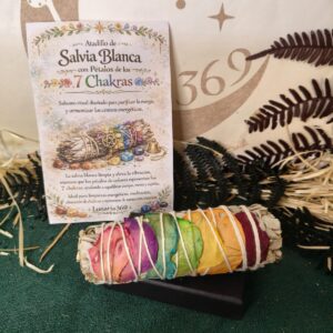 Atadillo Salvia Blanca con Chakras