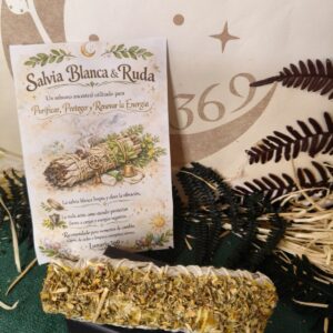 Atadillo Salvia Blanca con Ruda