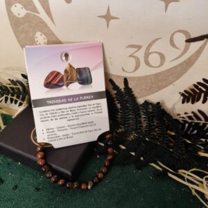 🔺 Pulsera Trinidad de la Fuerza 6mm