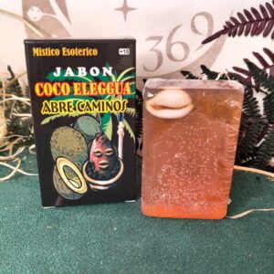 🔮 Jabón Coco Eleggua Abre Caminos con Oración