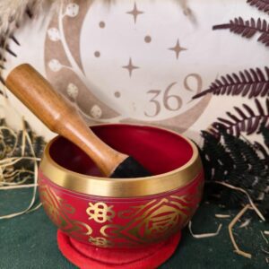 🔮 Cuenco Tibetano de Latón Chakra Raíz