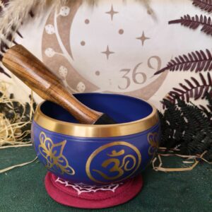 🔮 Cuenco Tibetano de Latón Chakra Corona