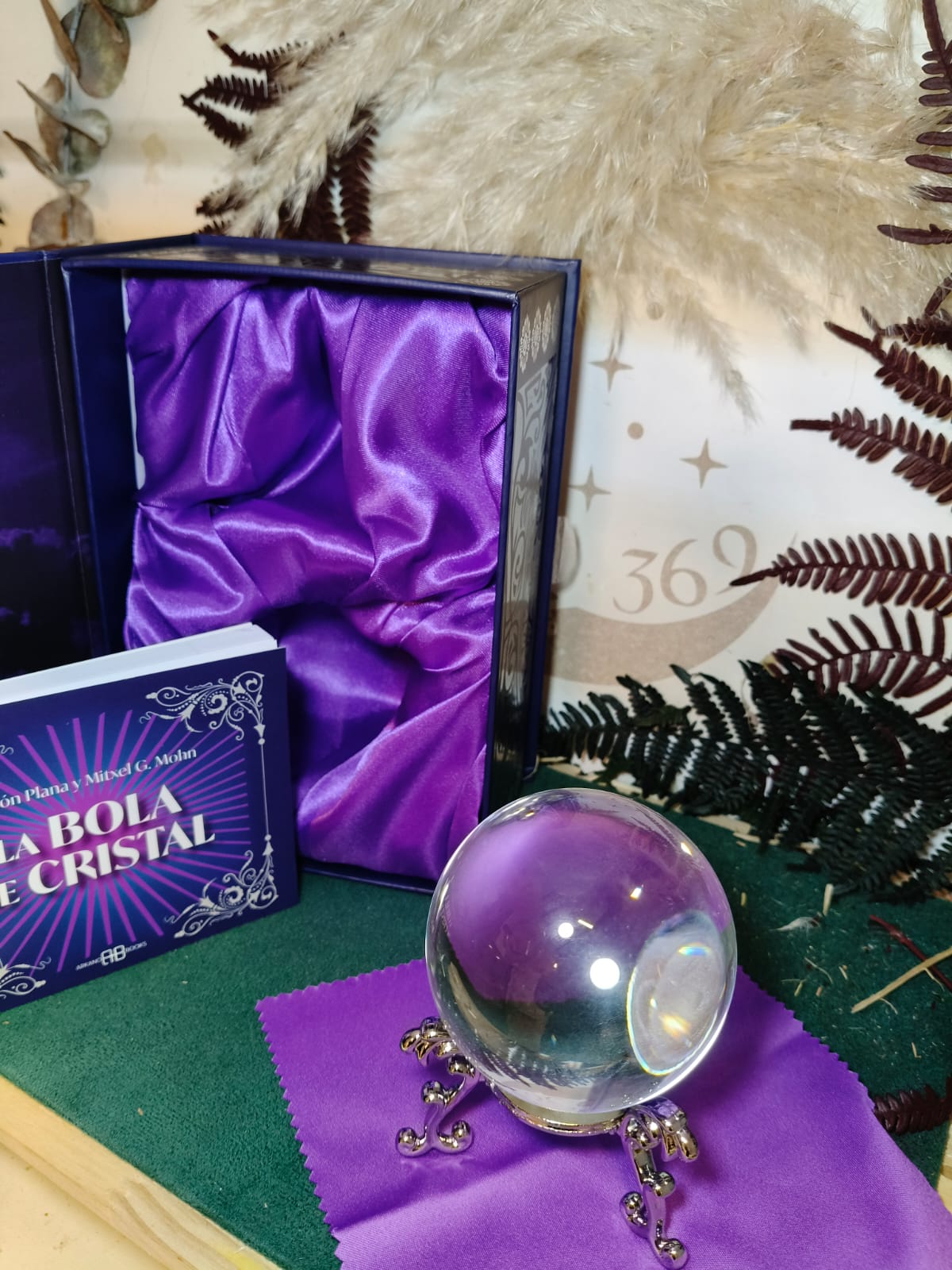 🔮 Bola de Cristal Auténtica con Libro Guía - Imagen 3